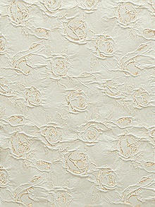 Gilt Rosette Jacquard Fabric by the Yard