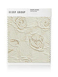 Gilt Rosette Jacquard Swatches