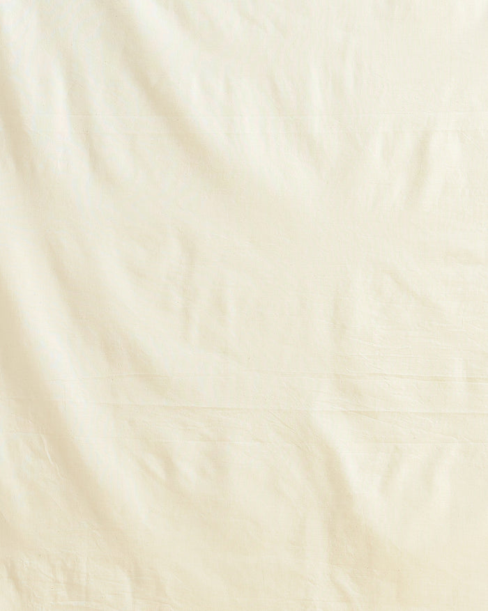 Gulmohar Embroidered Pure Linen Off White Suit