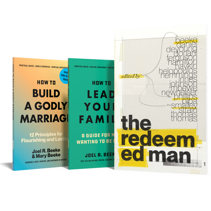 How to Lead Your Family + The Redeemed Man + How to Build a Godly Marriage Bundle