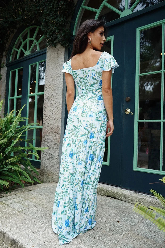 Isabella Dress in Craspedia Darling