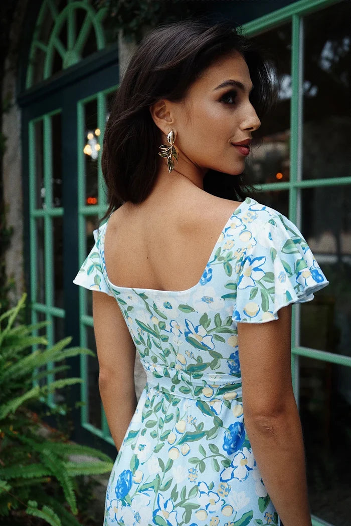 Isabella Dress in Craspedia Darling