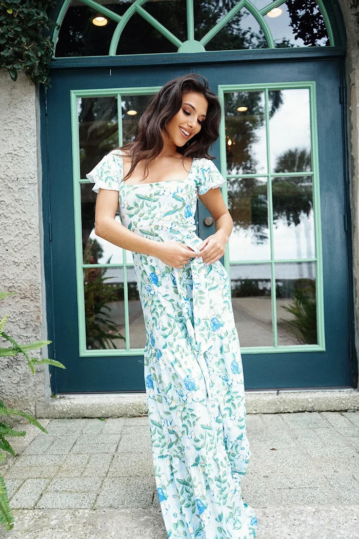 Isabella Dress in Craspedia Darling