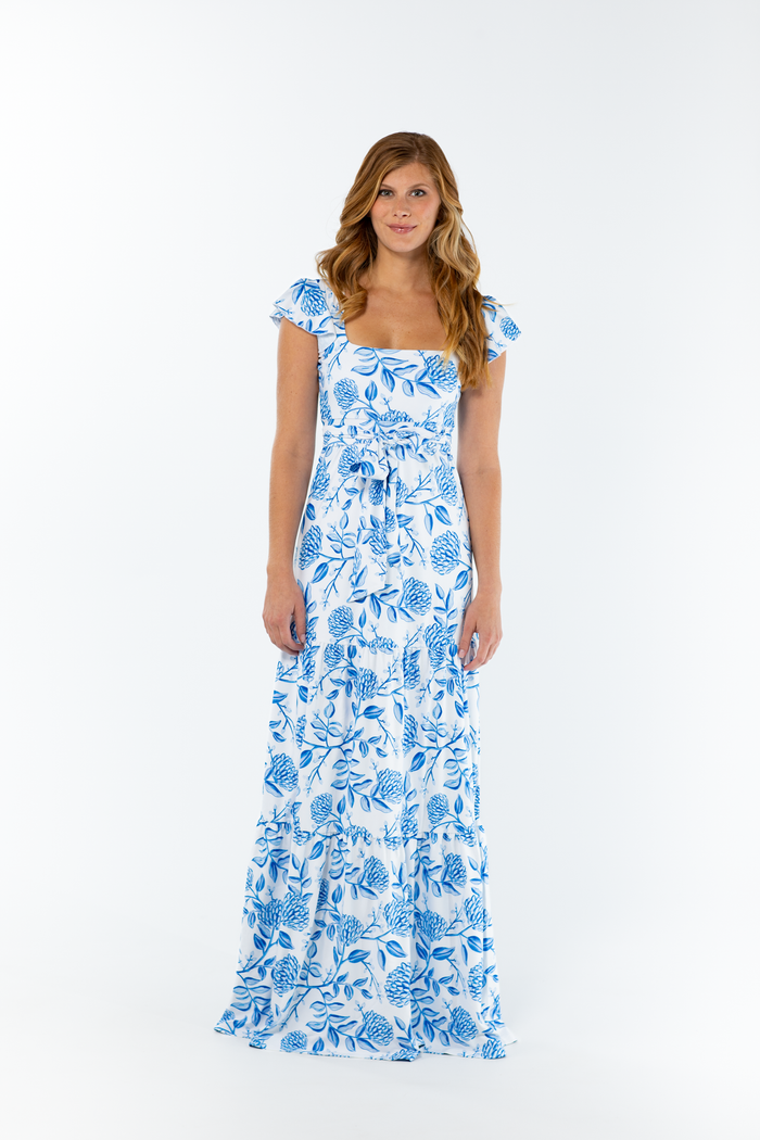 Isabella Dress in Dahlia Crush