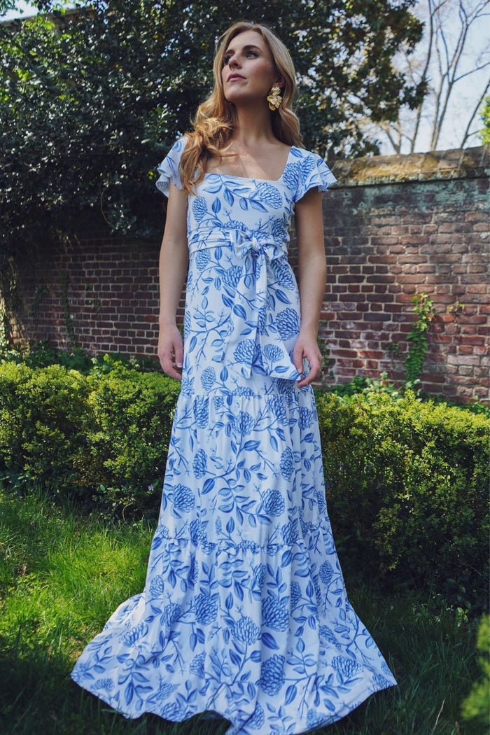 Isabella Dress in Dahlia Crush