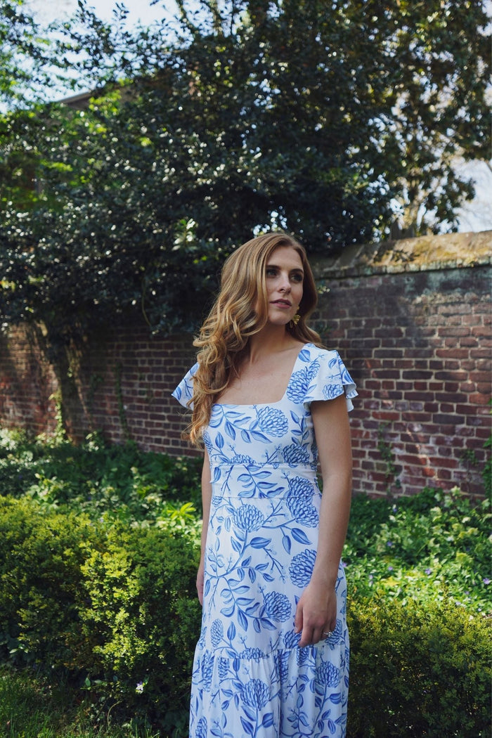 Isabella Dress in Dahlia Crush