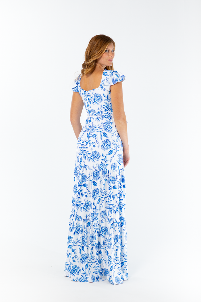 Isabella Dress in Dahlia Crush