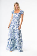Isabella Dress in Evening Garden