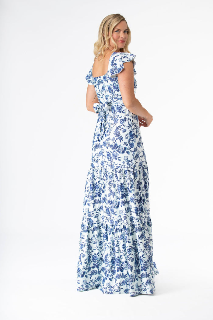Isabella Dress in Evening Garden