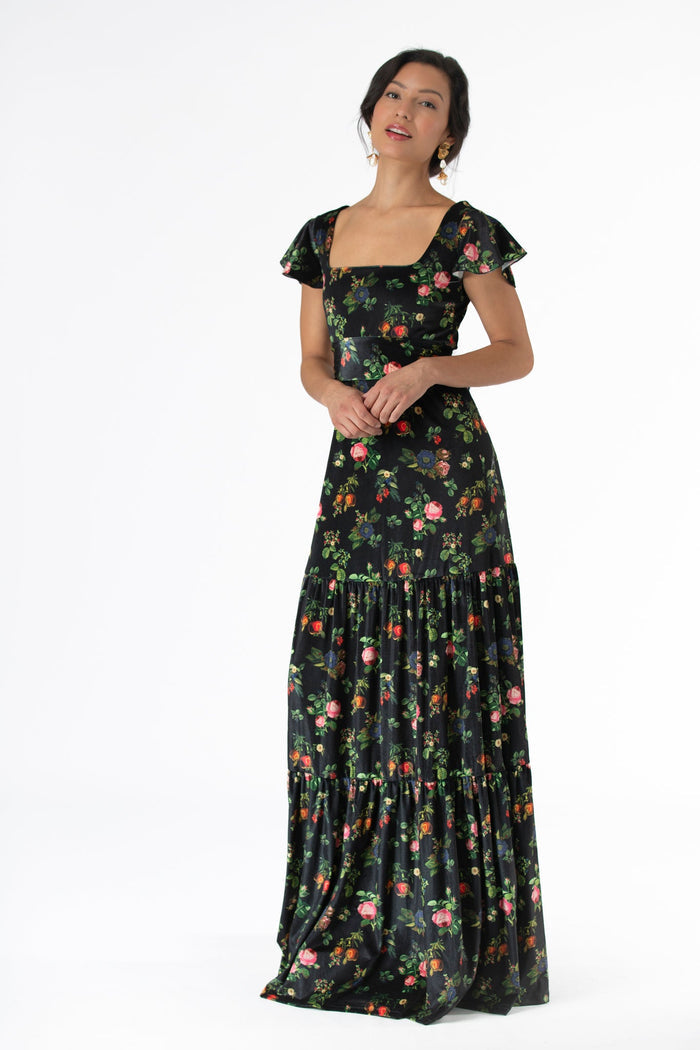 Isabella Dress in Forbidden Fruit