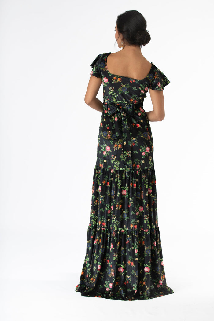 Isabella Dress in Forbidden Fruit