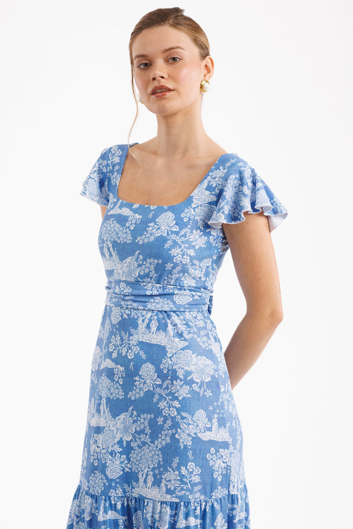 Isabella Dress in French Countryside