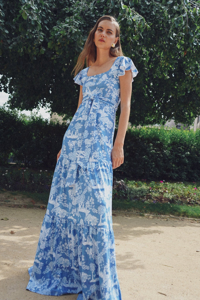 Isabella Dress in French Countryside