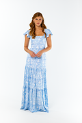 Isabella Dress in Ocean Mist