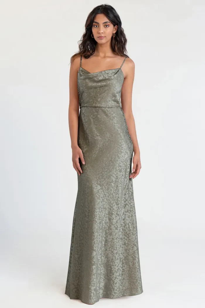 Jenny Yoo Bridesmaid Dress Dahlia Gemma Satin