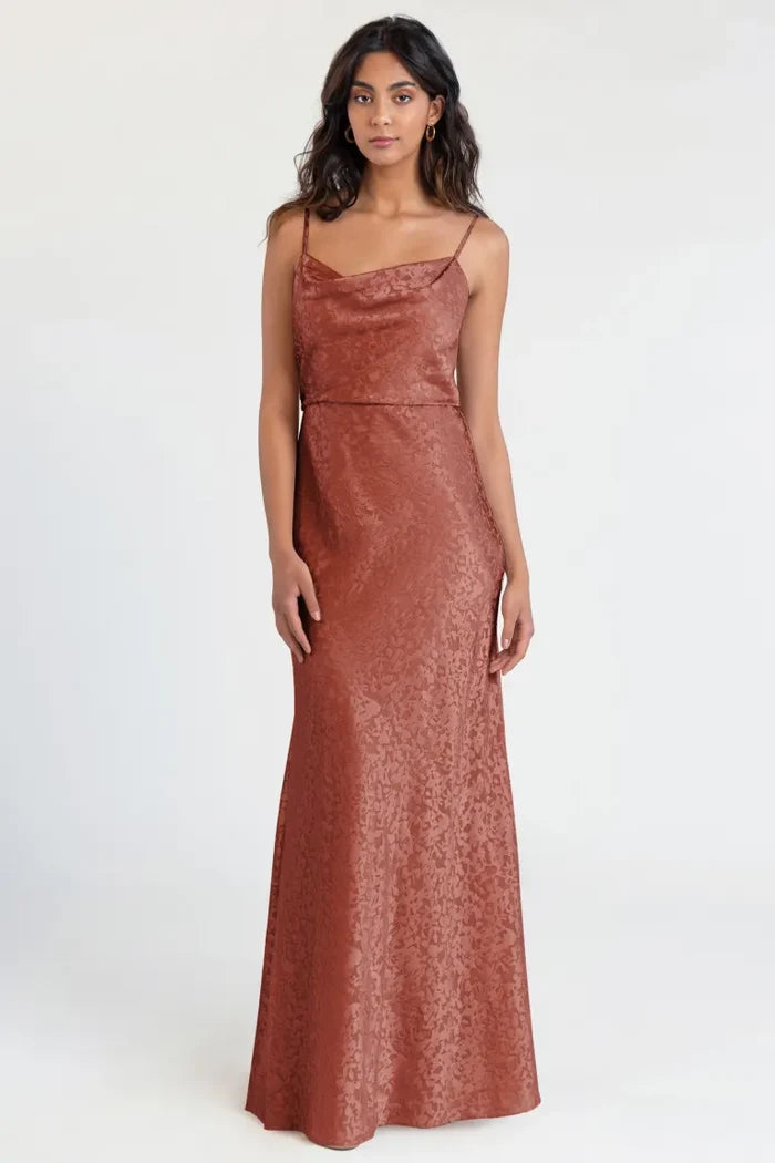Jenny Yoo Bridesmaid Dress Dahlia Gemma Satin