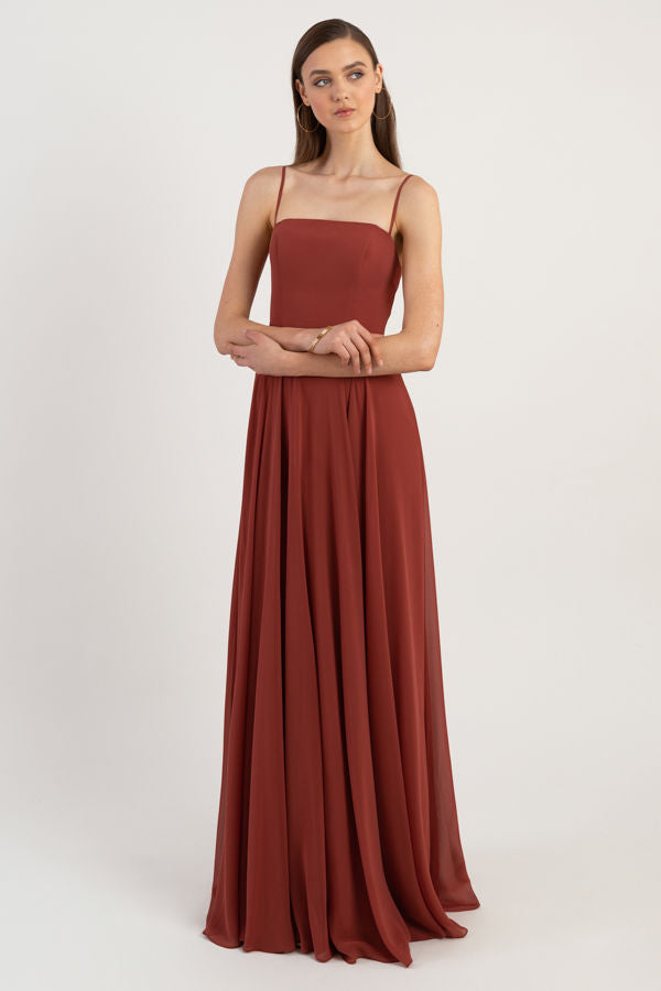Jenny Yoo Long Bridesmaid Dress Renee