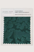 Jenny Yoo Gemma Satin Burnout Swatch Card