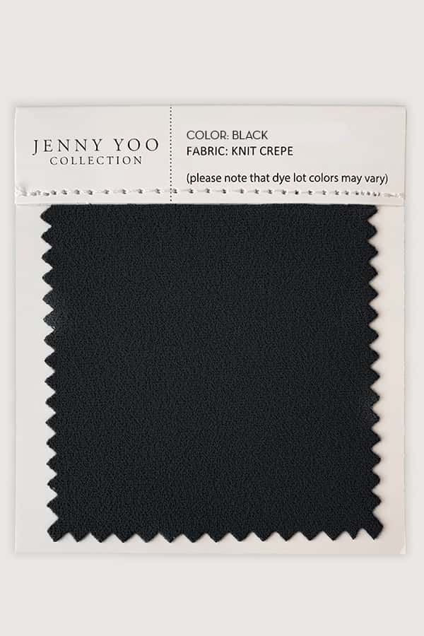 Jenny Yoo Knit Crepe Swatch Card