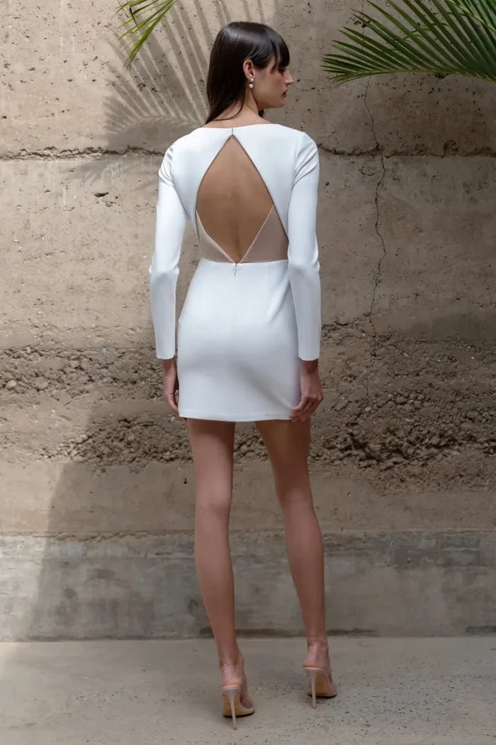 Jenny Yoo Little White Dress Bridgette