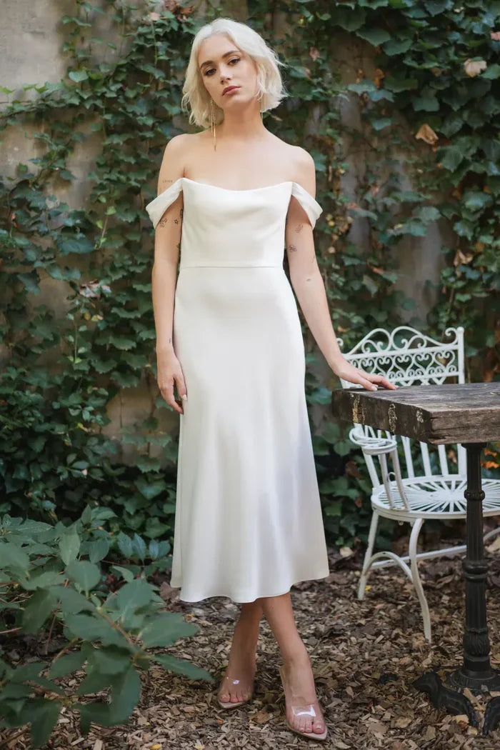 Jenny Yoo Little White Dress Evelyn