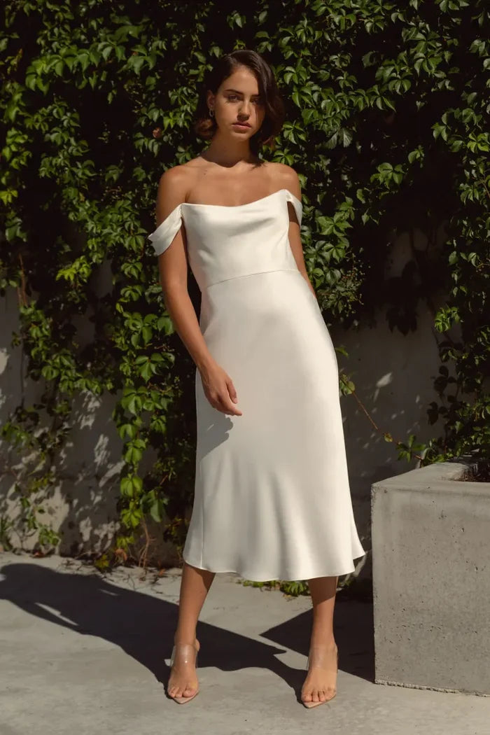 Jenny Yoo Little White Dress Evelyn