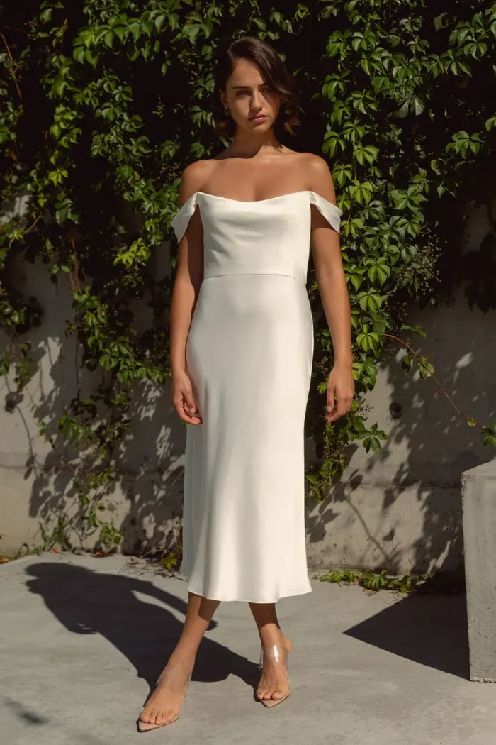 Jenny Yoo Little White Dress Evelyn