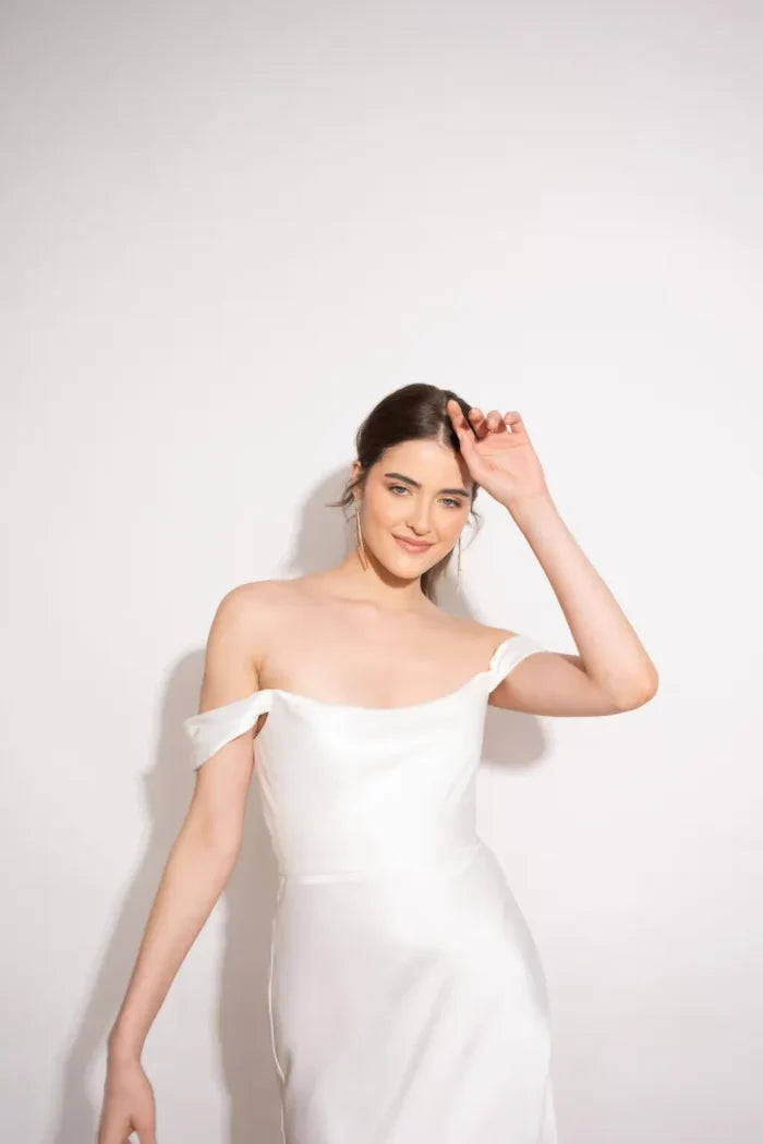Jenny Yoo Little White Dress Evelyn