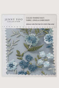 Jenny Yoo Ophelia Embroidered Tulle Swatch Card