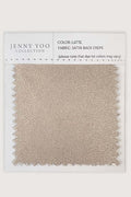 Jenny Yoo Satin Back Crepe Swatch Card