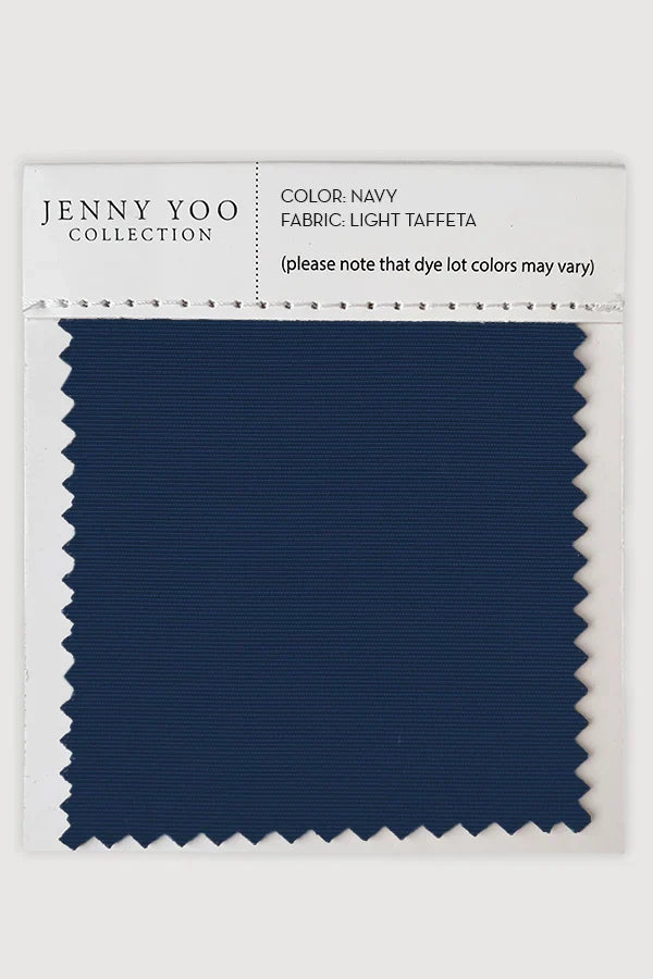 Jenny Yoo Taffeta Swatch Card