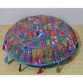 Indiehaat | Khamma Ghani Playful Cotton Kantha Cushion Covers