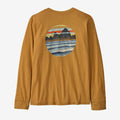 Kids' Long-Sleeved Skyline Stencil T-Shirt