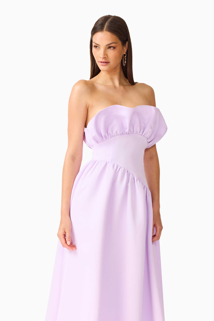 Laurel Sleeveless Maxi Dress in Lilac