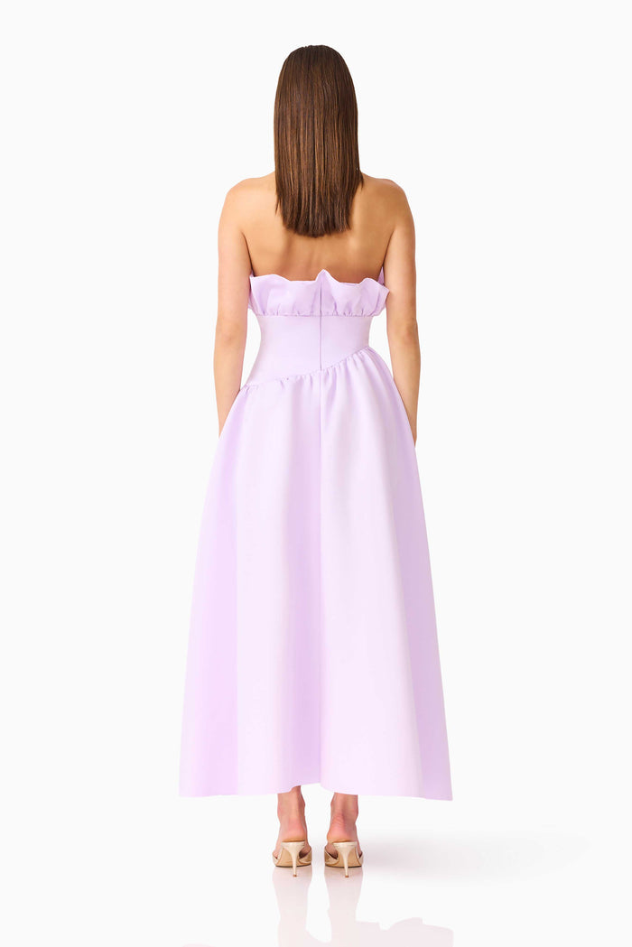 Laurel Sleeveless Maxi Dress in Lilac