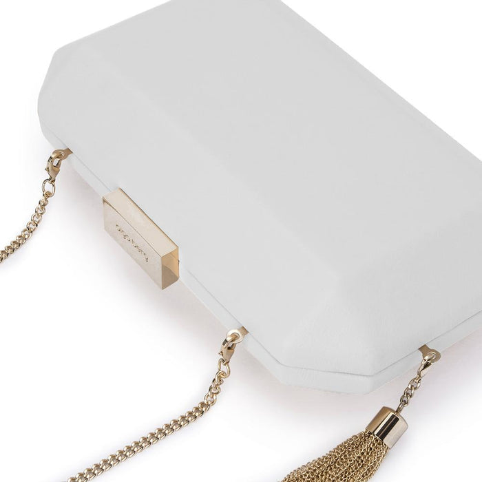 LIA FACETTED CLUTCH