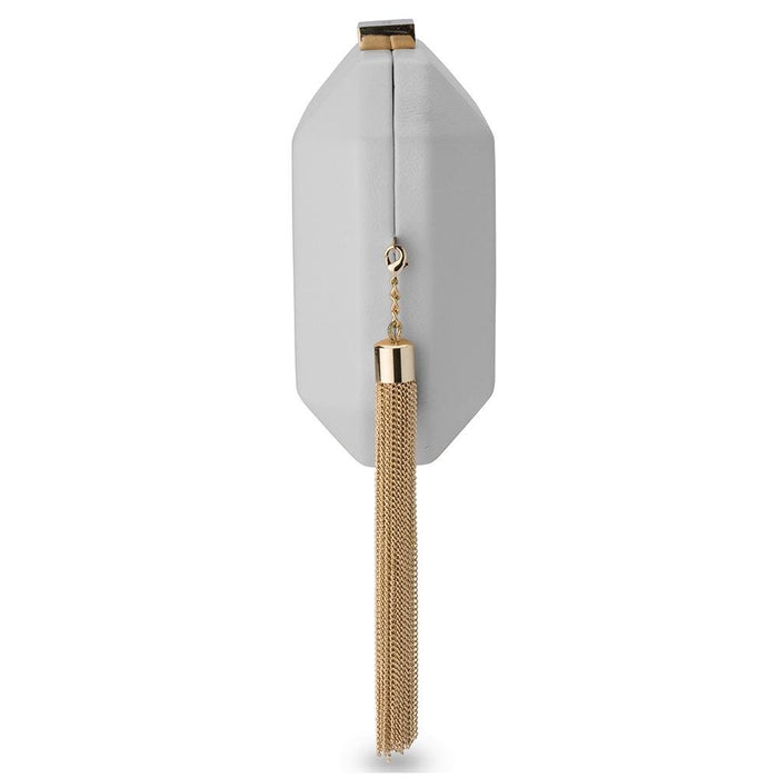 LIA FACETTED CLUTCH
