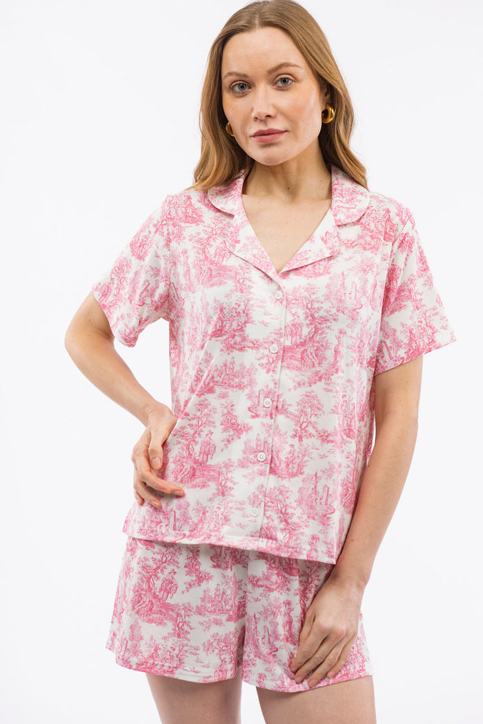 Lover Night Set in Love Thorn Rose