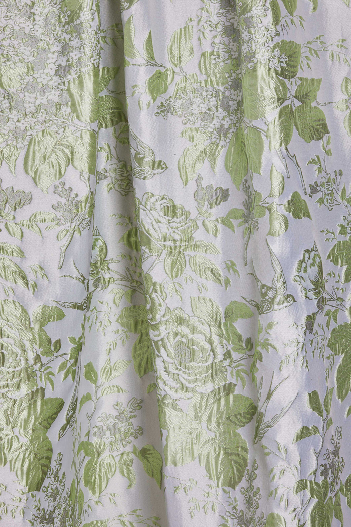 LulaKate Garden Flora Jacquard Swatch