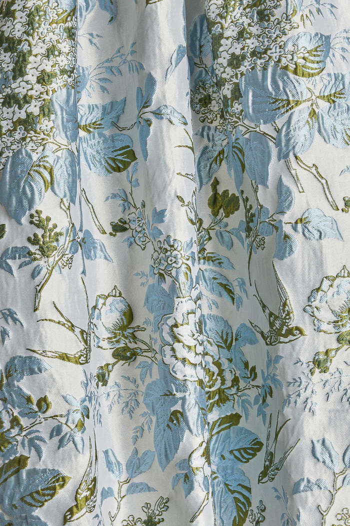 LulaKate Garden Flora Jacquard Swatch