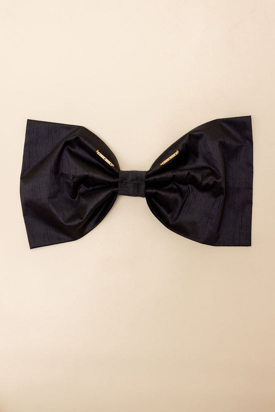 LulaKate Large Detachable Bow in Drapey Bengaline
