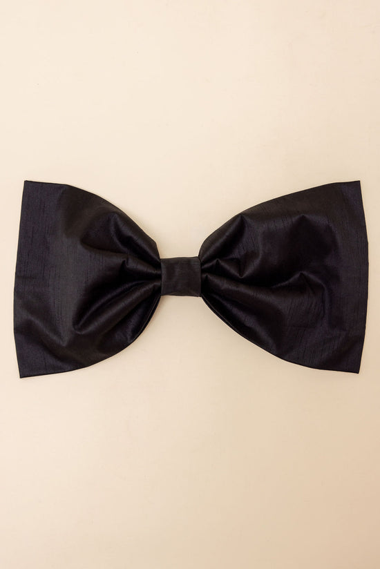 LulaKate Large Detachable Bow in Shantung