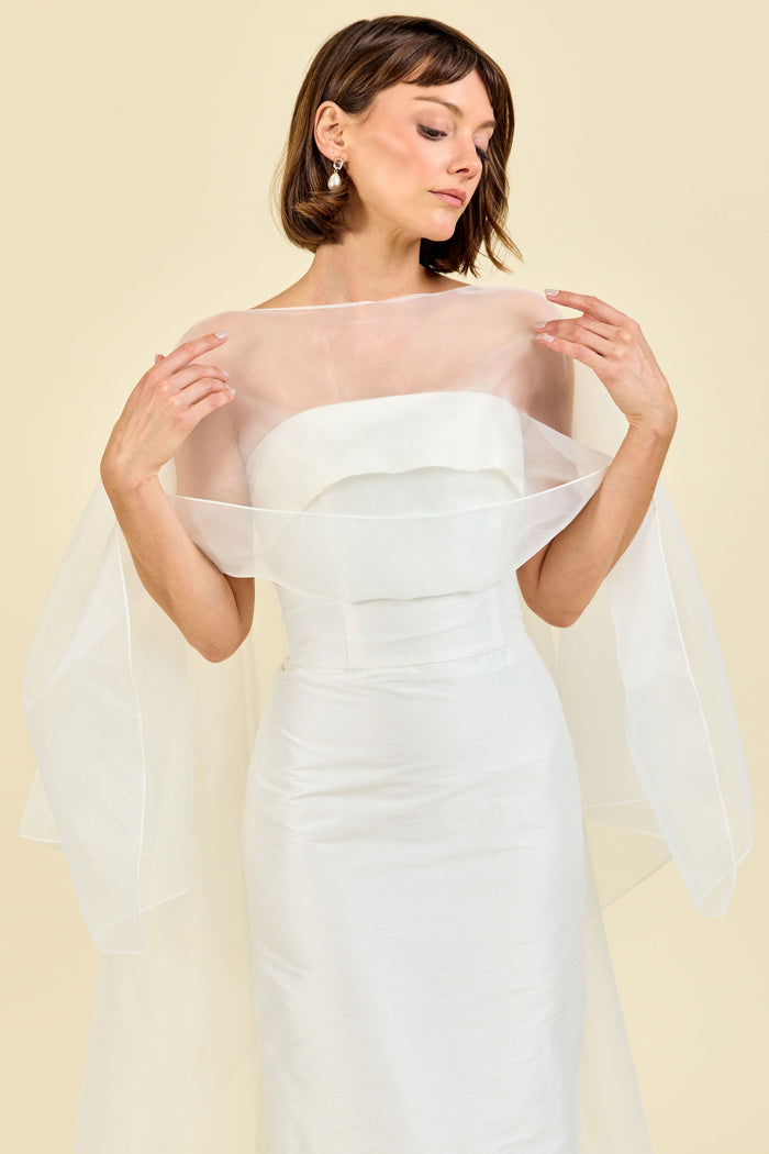 LulaKate Organza Cape