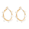 Mini Isla Pearl Hoop