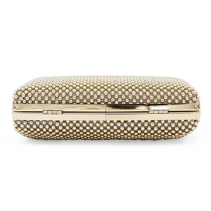 Olga Berg Natasha Ball Mesh Clutch