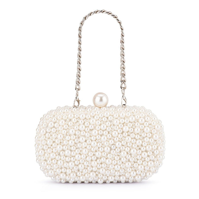 Olga Berg Valentina Pearl Clutch