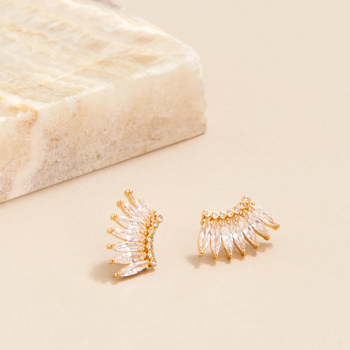 Petite Crystal Madeline Studs