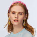 PINK BARDOT RIBBON HEADBAND