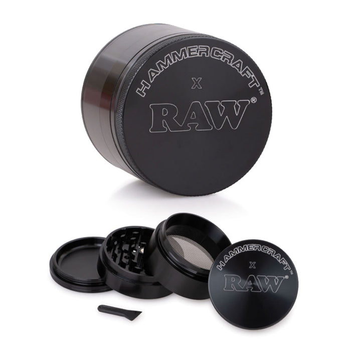 RAW x Hammercraft - 63mm Large 4 part Grinder