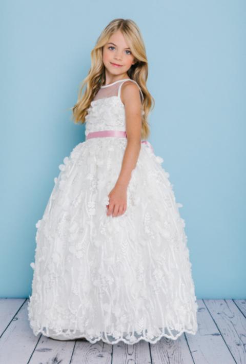 Rosebud Fashions Flower Girl Dress Style 5133